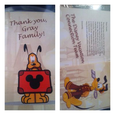 The Disney Vacation Connection is no more. I received this momento in the mail today.😔