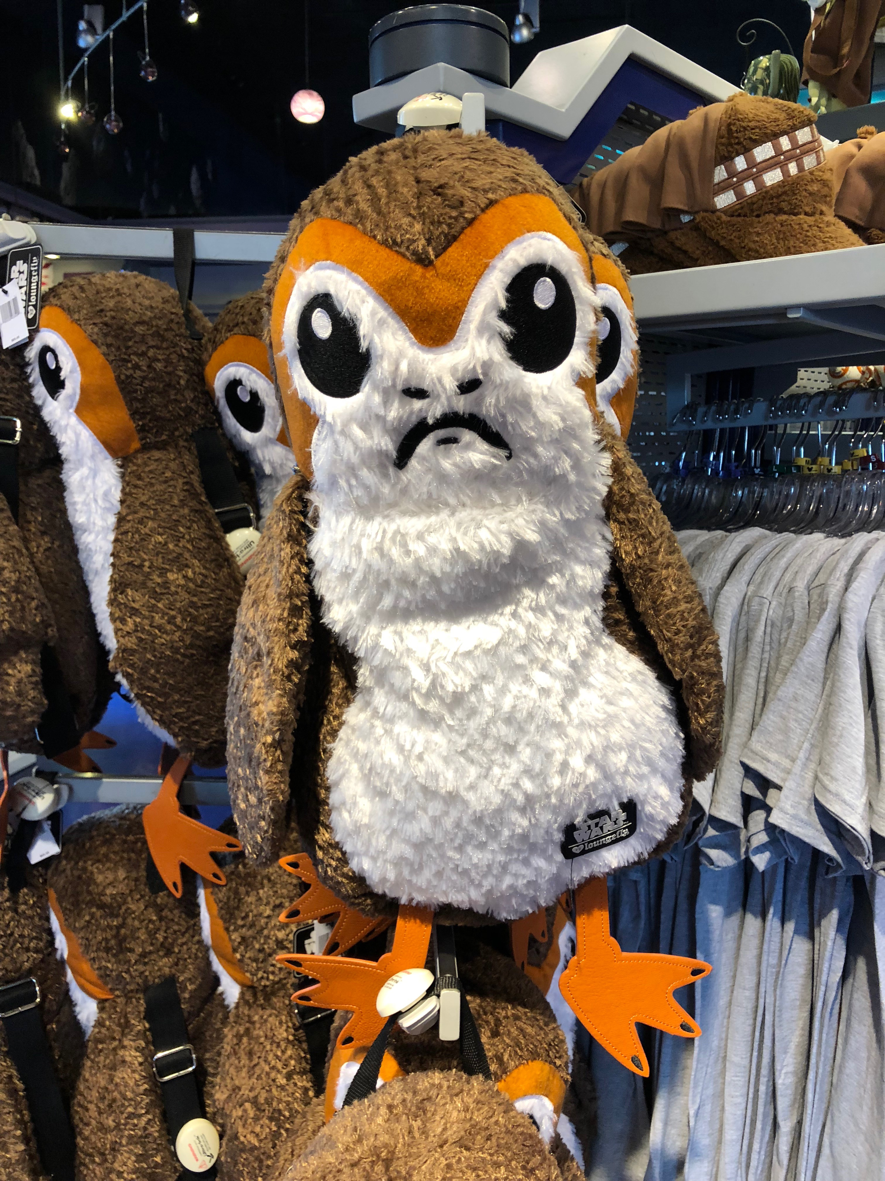 Porg backpack loungefly hotsell