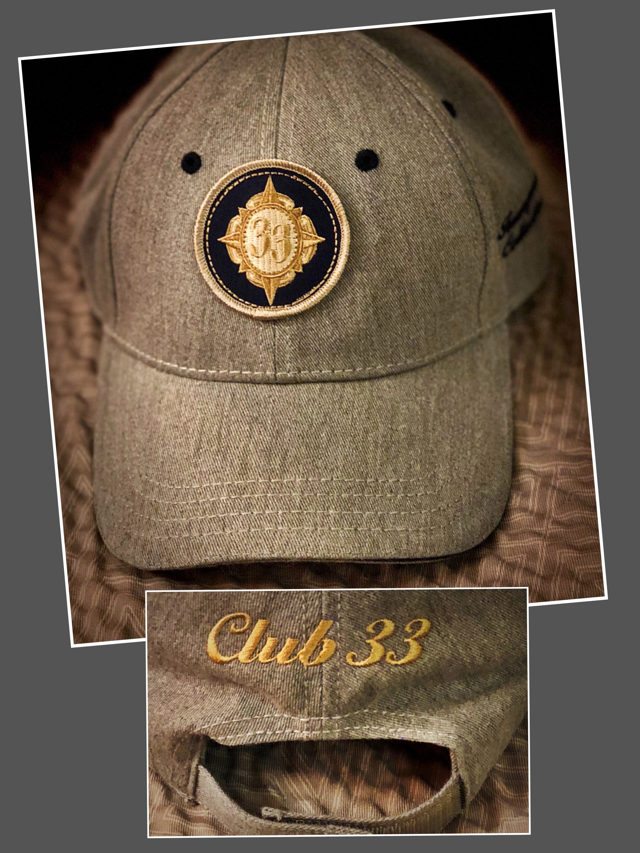 club 33 hat