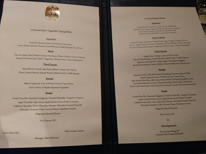 Remy Dinner Menu • The Disney Cruise Line Blog 702