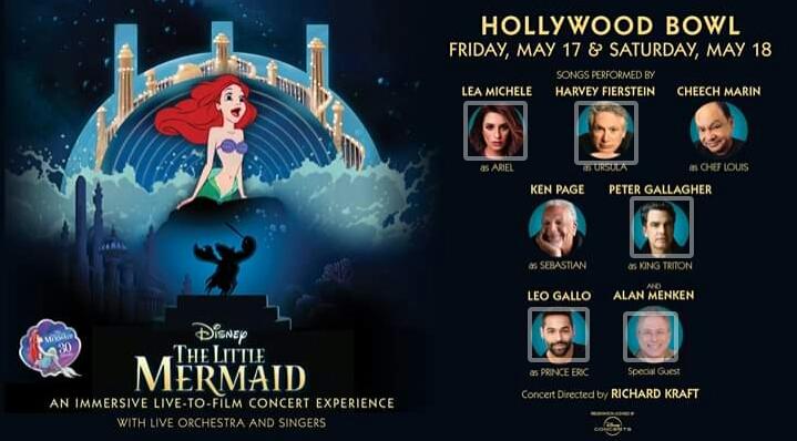 THE LITTLE MERMAID at the Hollywood Bowl to Star Lea Michele